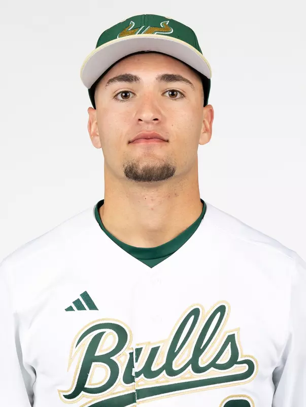 Eddie Boe Rodriguez headshot taken during 2025 South Florida Baseball media day on January 24, 2025.
(Chris Henry / University of South Florida Athletics)