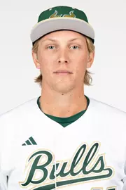 Evan Koehler headshot taken during 2025 South Florida Baseball media day on January 24, 2025.
(Chris Henry / University of South Florida Athletics)