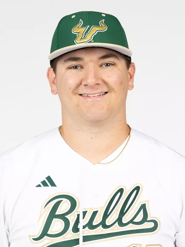 Jack Nedrow headshot taken during 2025 South Florida Baseball media day on January 24, 2025.
(Chris Henry / University of South Florida Athletics)