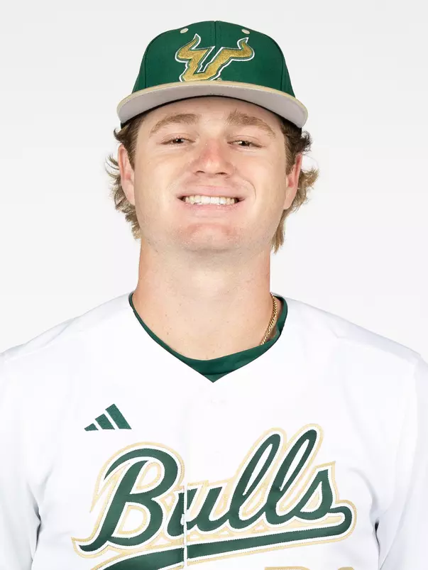 Lance Trippel headshot taken during 2025 South Florida Baseball media day on January 24, 2025.
(Chris Henry / University of South Florida Athletics)