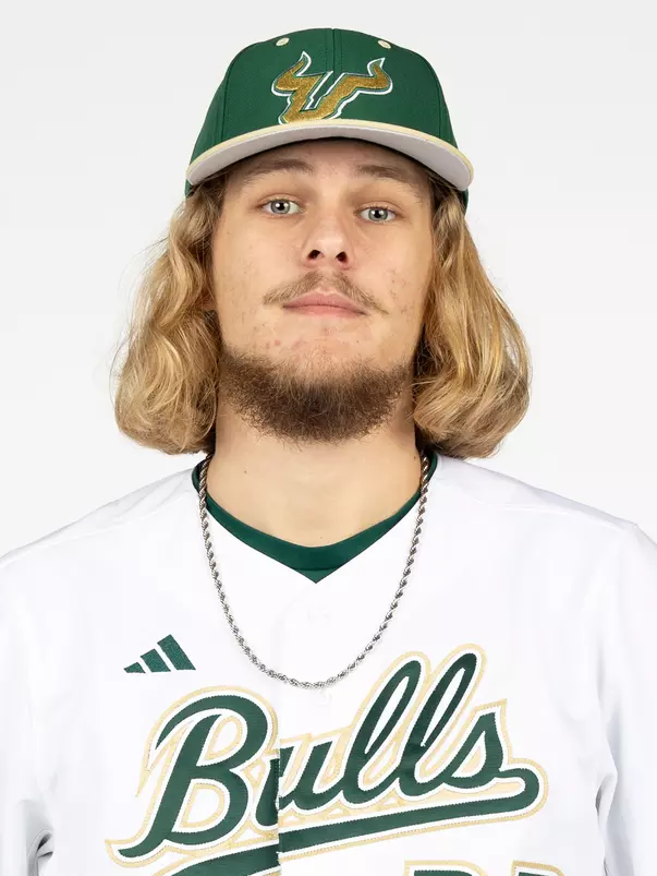 Landen Yorek headshot taken during 2025 South Florida Baseball media day on January 24, 2025.
(Chris Henry / University of South Florida Athletics)