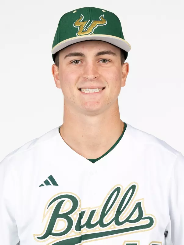 Matthew Goldenbaum headshot taken during 2025 South Florida Baseball media day on January 24, 2025.
(Chris Henry / University of South Florida Athletics)
