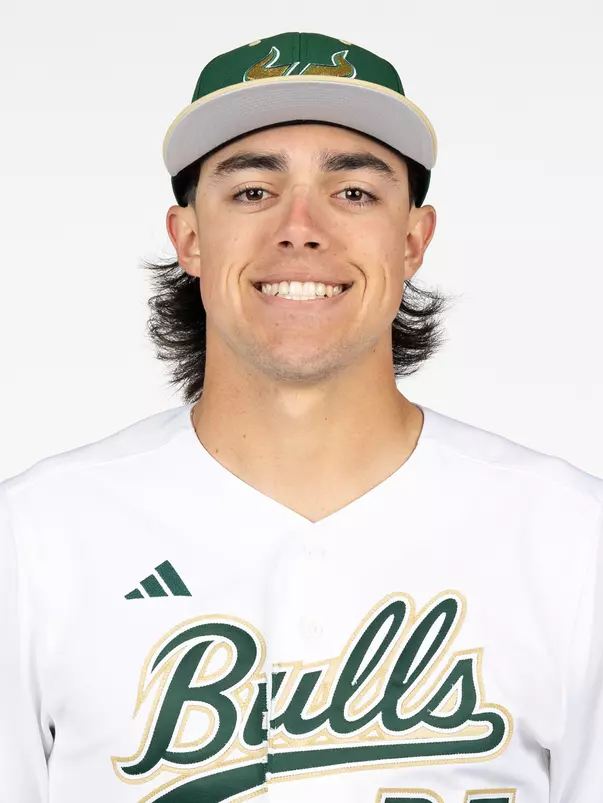 Ryan Pruitt headshot taken during 2025 South Florida Baseball media day on January 24, 2025.
(Chris Henry / University of South Florida Athletics)
