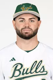 Sebastian Greico headshot taken during 2025 South Florida Baseball media day on January 24, 2025.
(Chris Henry / University of South Florida Athletics)