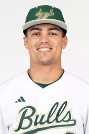 Stewart Puckett headshot taken during 2025 South Florida Baseball media day on January 24, 2025.
(Chris Henry / University of South Florida Athletics)