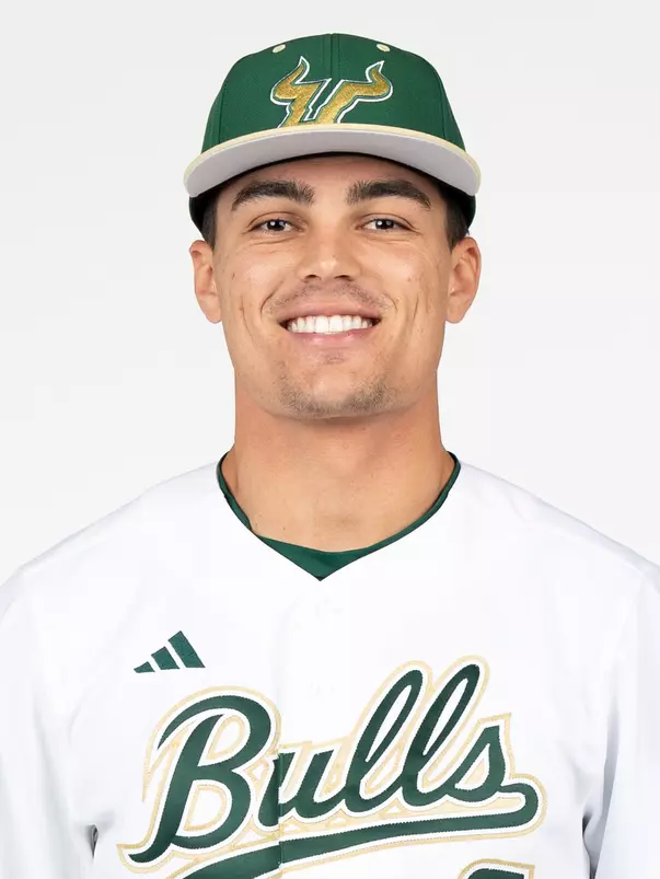 Stewart Puckett headshot taken during 2025 South Florida Baseball media day on January 24, 2025.
(Chris Henry / University of South Florida Athletics)