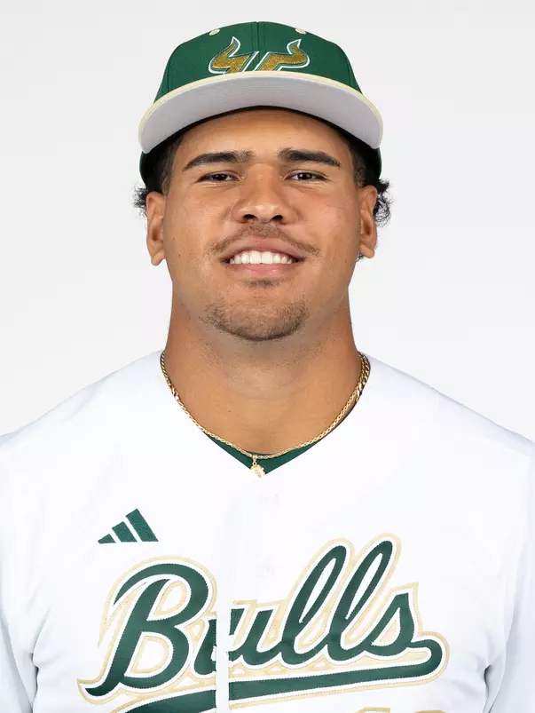 Alex Brazer headshot taken during 2025 South Florida Baseball media day on January 24, 2025.
(Chris Henry / University of South Florida Athletics)