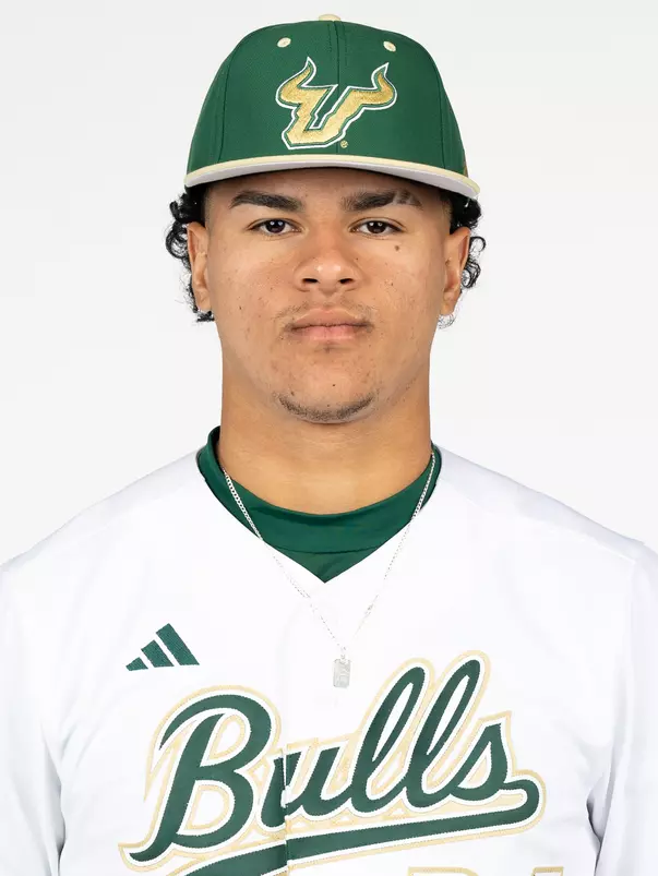 Victor Cartagena headshot taken during 2025 South Florida Baseball media day on January 24, 2025.
(Chris Henry / University of South Florida Athletics)