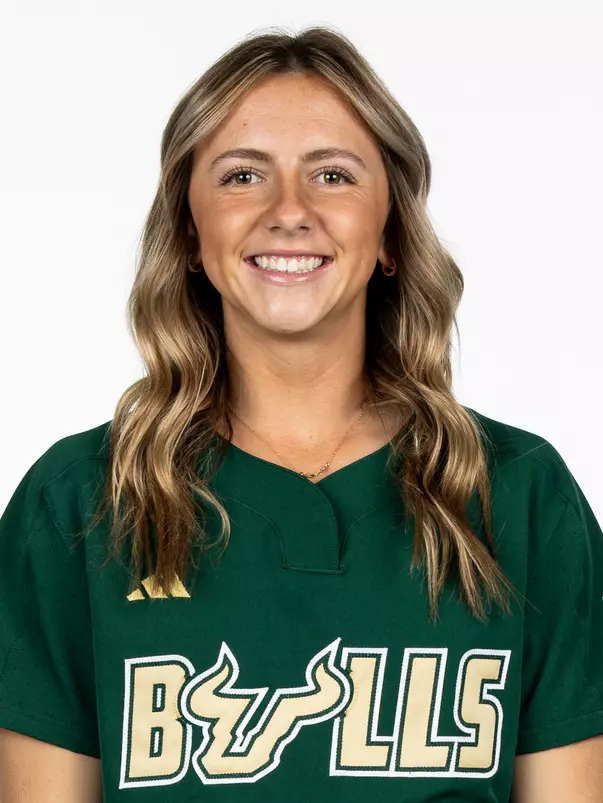 Alex Wright headshot taken during 2025 South Florida Softball media day on January 9, 2025.
(Aschley Joseph / University of South Florida Athletics)