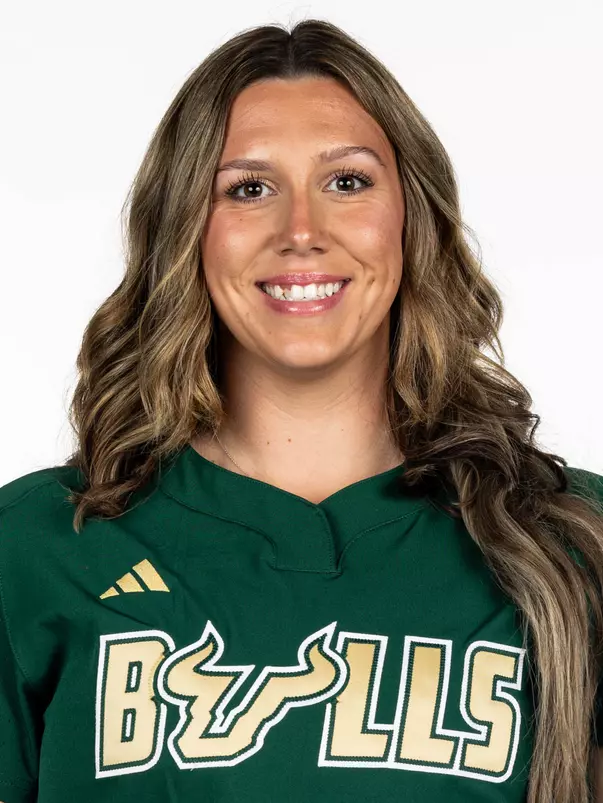 Alicea Pepitone headshot taken during 2025 South Florida Softball media day on January 9, 2025.
(Stephen Galvin / University of South Florida Athletics)