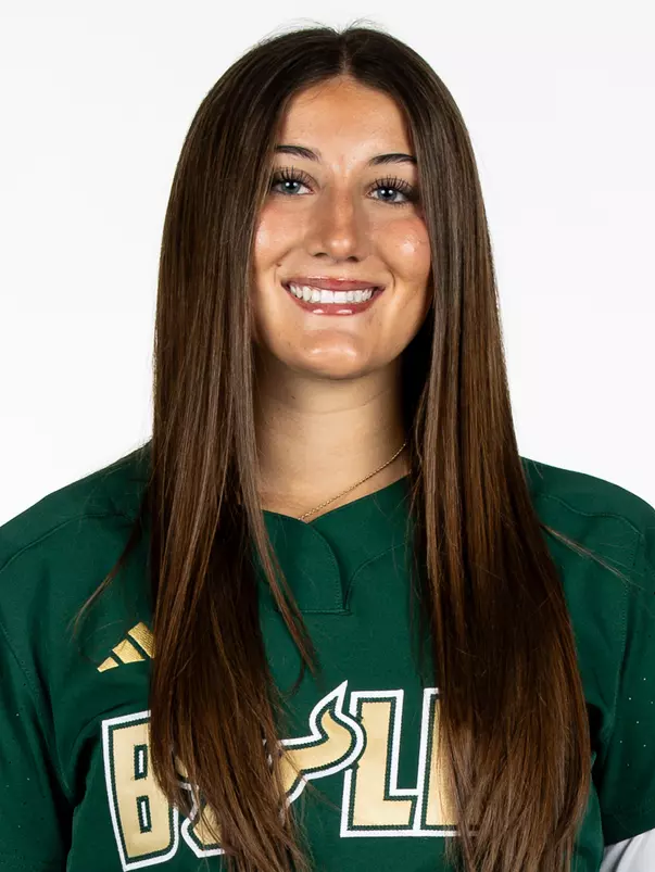 Anne Long headshot taken during 2025 South Florida Softball media day on January 9, 2025.
(Aschley Joseph / University of South Florida Athletics)