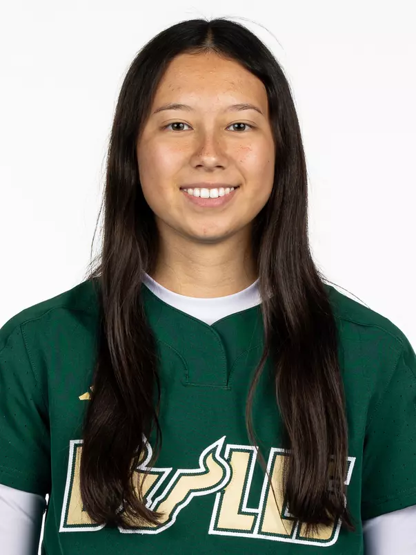 Grace Chin headshot taken during 2025 South Florida Softball media day on January 9, 2025.
(Aschley Joseph / University of South Florida Athletics)