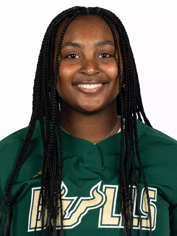 Jamia Nelson headshot taken during 2025 South Florida Softball media day on January 9, 2025.
(Aschley Joseph / University of South Florida Athletics)