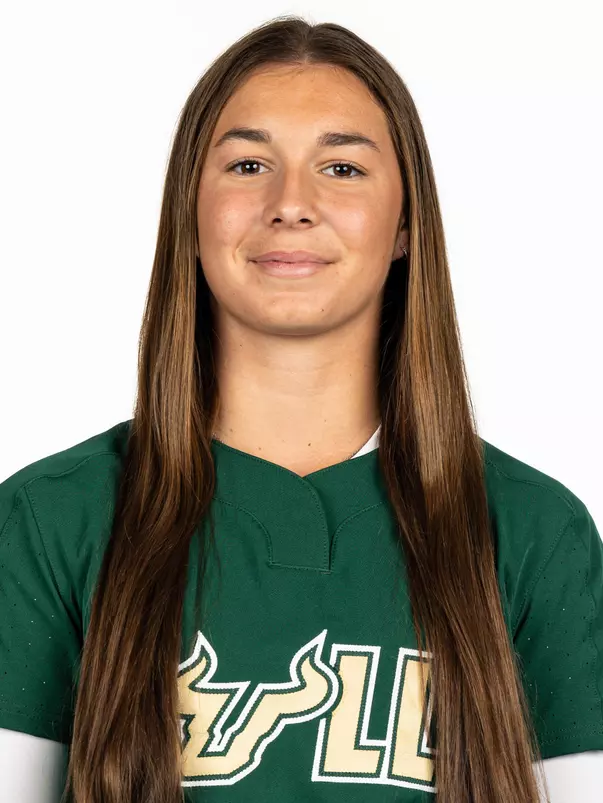 Karhys Pierce headshot taken during 2025 South Florida Softball media day on January 9, 2025.
(Aschley Joseph / University of South Florida Athletics)