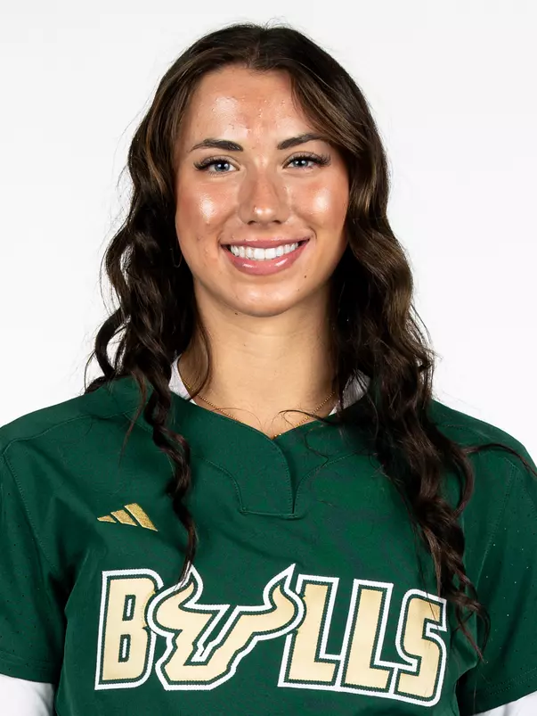 McKenna Schroding headshot taken during 2025 South Florida Softball media day on January 9, 2025.
(Aschley Joseph / University of South Florida Athletics)