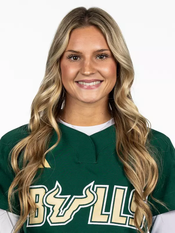 Sam Walz headshot taken during 2025 South Florida Softball media day on January 9, 2025.
(Aschley Joseph / University of South Florida Athletics)