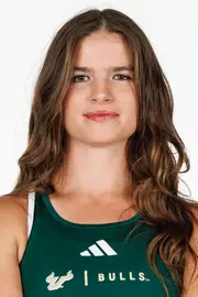 Amelie Drukerova during 2025 South Florida Women's Tennis media day on October 7, 2025.