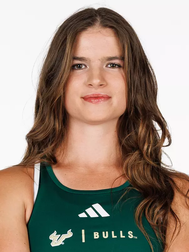 Amelie Drukerova during 2025 South Florida Women's Tennis media day on October 7, 2025.