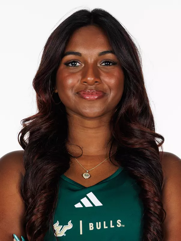 Dharani Niroshan during 2025 South Florida Women's Tennis media day on October 7, 2025.