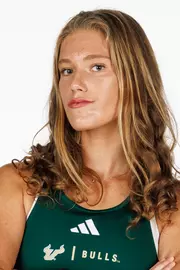 Francesca Miglio during 2025 South Florida Women's Tennis media day on October 7, 2025.