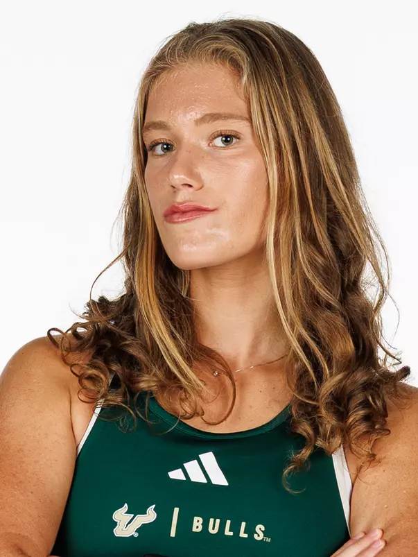 Francesca Miglio during 2025 South Florida Women's Tennis media day on October 7, 2025.
