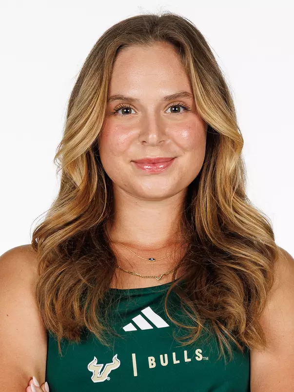 Melisa Senli during 2025 South Florida Women's Tennis media day on October 7, 2025.