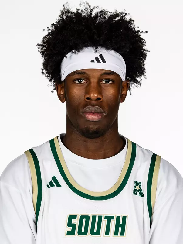 Adriel Nyorha headshot taken during 2025 South Florida Men's Basketball media day on October 8, 2025.