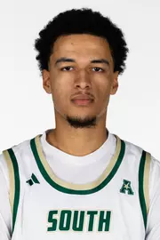 De'Ante Green headshot taken during 2025 South Florida Men's Basketball media day on October 8, 2025.