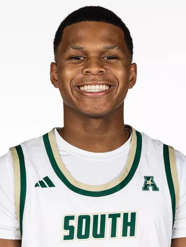 Gavin Hightower headshot taken during 2025 South Florida Men's Basketball media day on October 8, 2025.