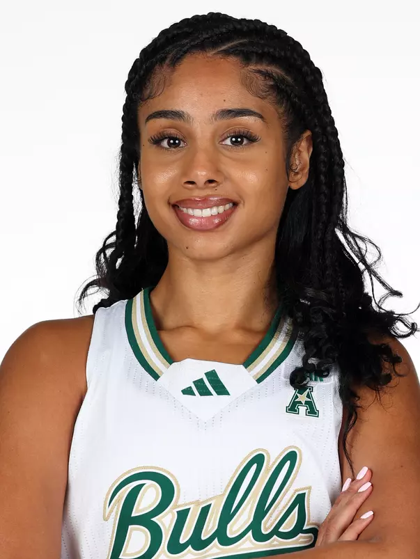 Ines Piper headshot taken during 2025 South Florida Women's Basketball media day on October 10, 2025.