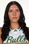 Katie Davidson headshot taken during 2025 South Florida Women's Basketball media day on October 10, 2025.