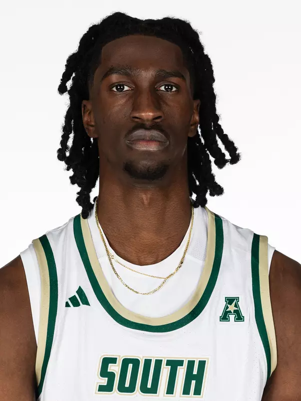 Onyx Nnani headshot taken during 2025 South Florida Men's Basketball media day on October 8, 2025.