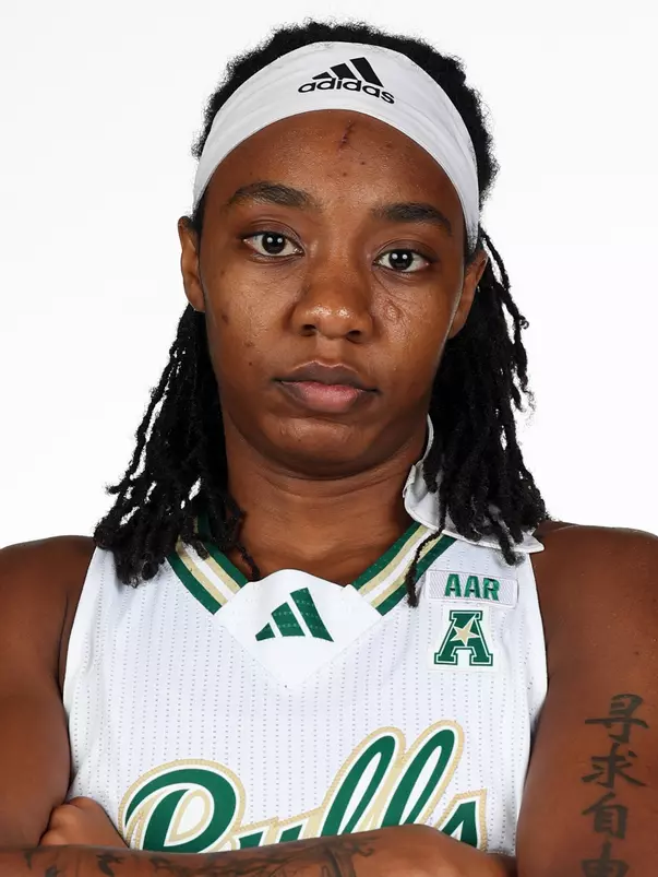 Stefanie Ingram headshot taken during 2025 South Florida Women's Basketball media day on October 10, 2025.