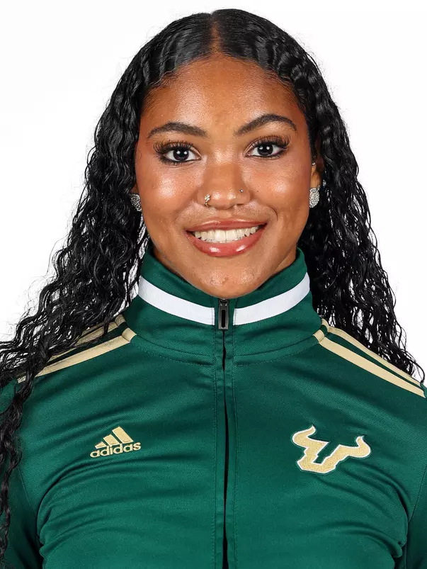 Cameron Thompson headshot taken during 2025 South Florida Track & Field media day on October 10, 2025.