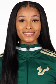 Lynette Scutari headshot taken during 2025 South Florida Track & Field media day on October 10, 2025.
