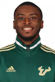 Terrell Robinson Jr. headshot taken during 2025 South Florida Track & Field media day on October 10, 2025.