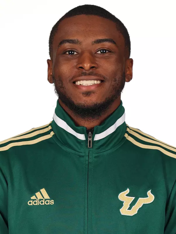 Terrell Robinson Jr. headshot taken during 2025 South Florida Track & Field media day on October 10, 2025.
