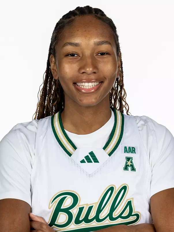 Brooklyn Hall during a South Florida Women's Basketball photo shoot on December 16, 2025.