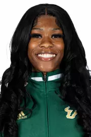 Adalin Robinson during 2025 South Florida Track & Field media day on October 9, 2025.