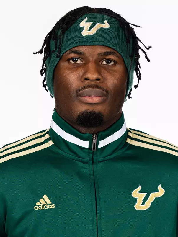 Alexavier Monfries during 2025 South Florida Track & Field media day on October 10, 2025.