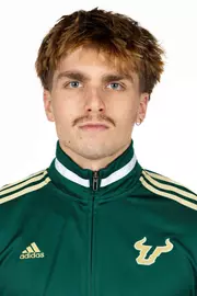 Andreas Kreiss during 2025 South Florida Track & Field media day on October 9, 2025.