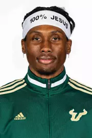 Corey Ottey during 2025 South Florida Track & Field media day on October 9, 2025.