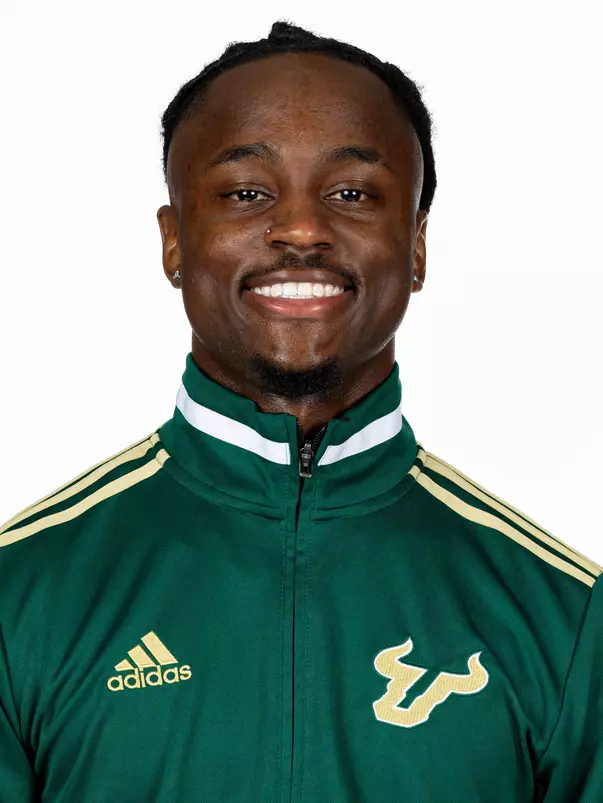 Darian Mills during 2025 South Florida Track & Field media day on October 9, 2025.