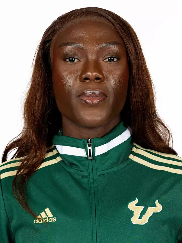 Doris Quainoo during 2025 South Florida Track & Field media day on October 9, 2025.