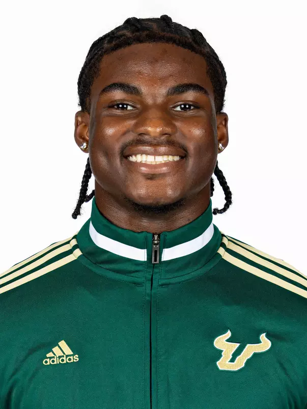 Jaiden Smith during 2025 South Florida Track & Field media day on October 9, 2025.