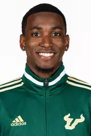 Jaleel Croal during 2025 South Florida Track & Field media day on October 10, 2025.