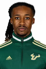 Nathan Metelus during 2025 South Florida Track & Field media day on October 9, 2025.