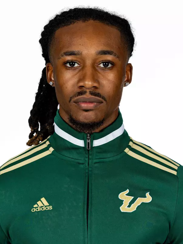 Nathan Metelus during 2025 South Florida Track & Field media day on October 9, 2025.