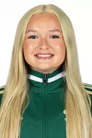 Reese Wolfe during 2025 South Florida Track & Field media day on October 9, 2025.