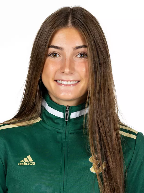 Sara Frey during 2025 South Florida Track & Field media day on October 9, 2025.